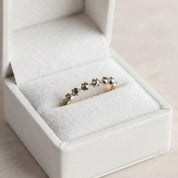 Eight-Stone Salt & Pepper Diamond Wedding Band, 0.40 ct, photo 11