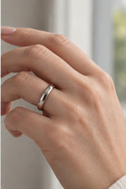 Classic Comfort-Fit Gold Wedding Band, 4 mm, photo 5