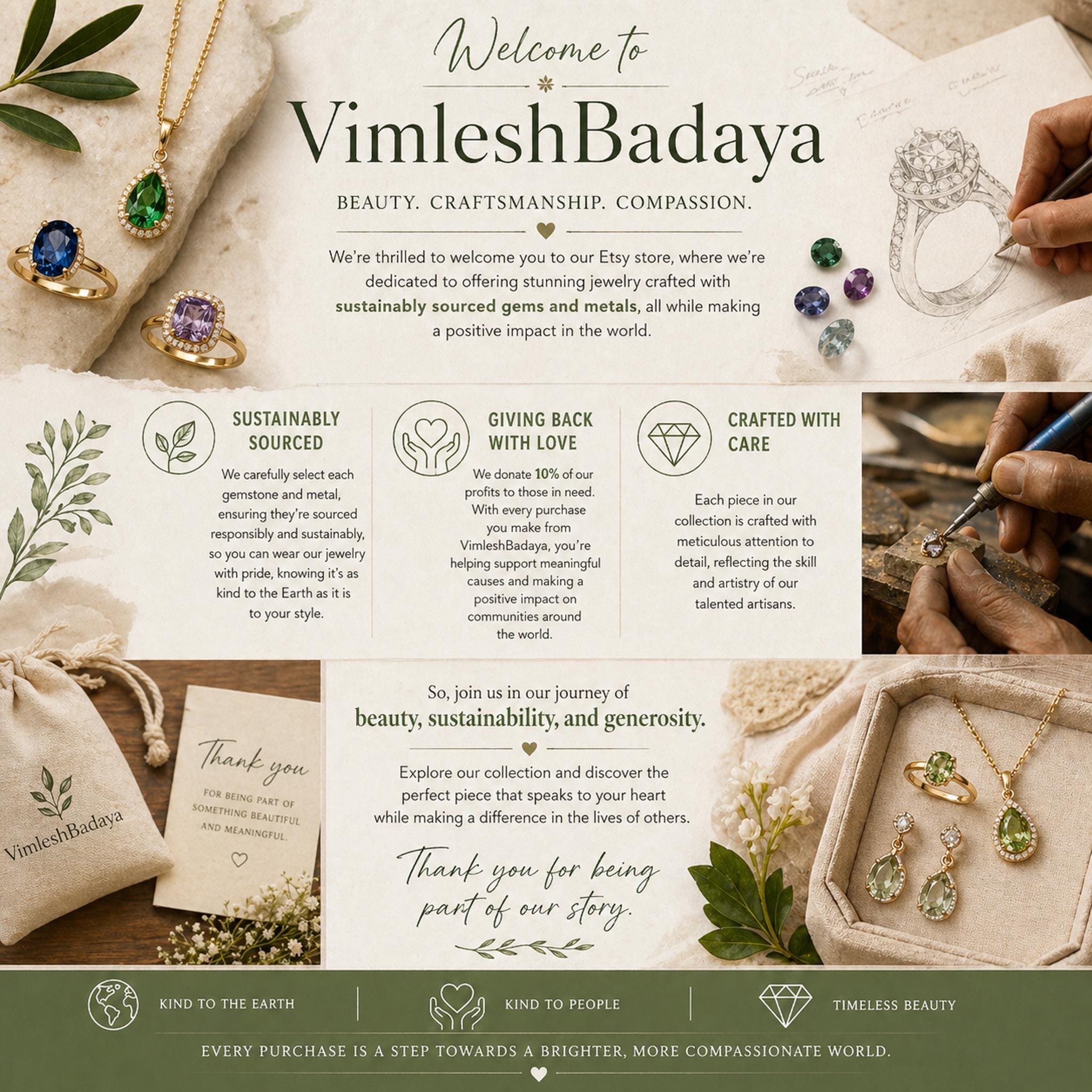 Natural Emerald Threader Earrings in Solid Gold, photo 7