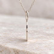 Personalized Engraved Gold Disc Necklace, 13 mm, photo 5