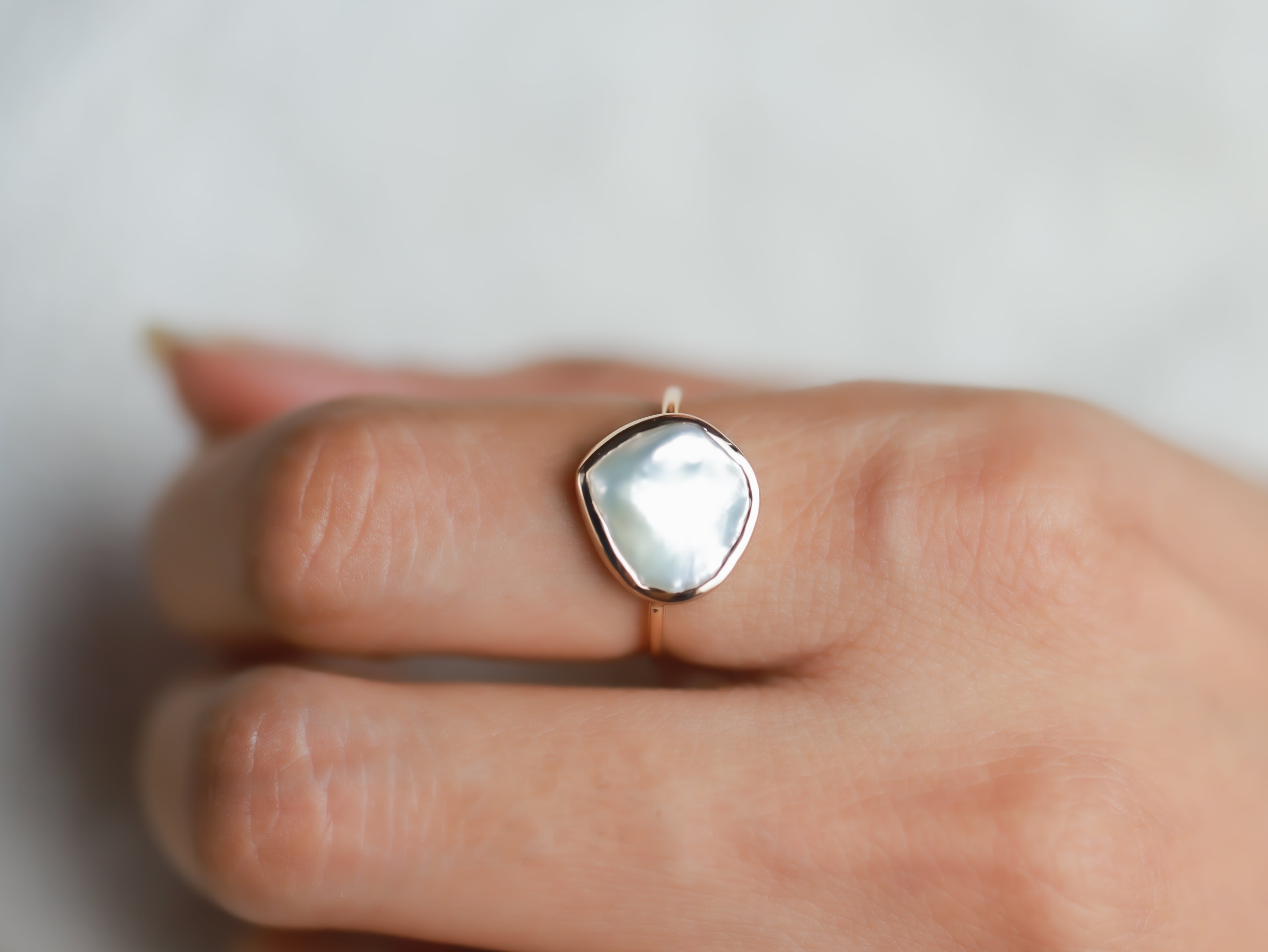 Everyday Baroque Pearl Ring -