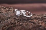 14k Diamond Band | Matching Diamond Wedding Band | Curved Diamond Band | Elegant Stacking Ring -