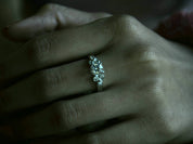 Forever Moissanite Ring | 6mm Moissanite Wedding Ring | Diamond Engagement Ring | 14k Moissanite Band -