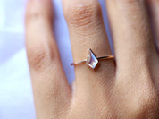 Kite Rainbow Moonstone Engagement Ring | Anniversary Gift for Her -