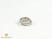 1.5 Carat Diamond Baguette Wedding Band | Minimalist Thin Diamond Half Eternity Ring -