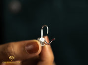 Lab Grown Diamond Drop Dangle Earrings | 1 Carat Round Baguette Cut Diamonds | Gift for Her -